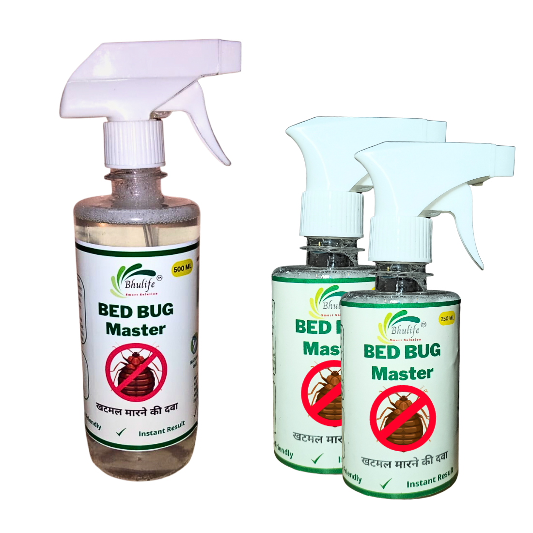 Bhulife BedBug Killer Spray | Khatmal Maar Spray Eco Friendly | No Chemical | No Smell