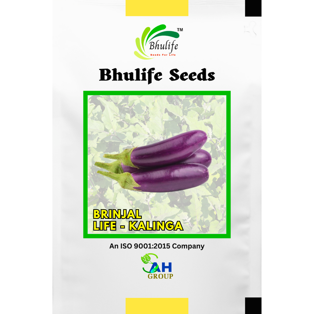 Bhulife Hybrid Brinjal Seeds Kalinga (10g)
