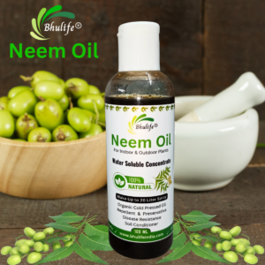 Bhulife Organic Neem Oil for Plants 100MLx1