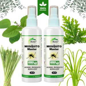 Bhulife Mosquito Repellent Spray | Herbal Mosquito Repel Spray 100MLx2