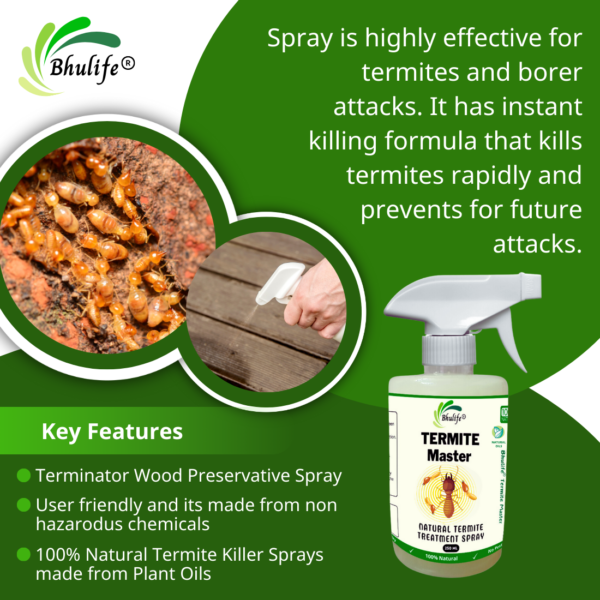 Termite Away Spray for termite Control and Dimak marne ki dawa