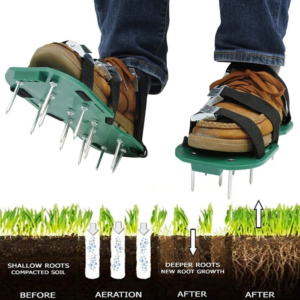 Lawn Aerator Sandals, Garden Grass Aerator Spiked Sandals