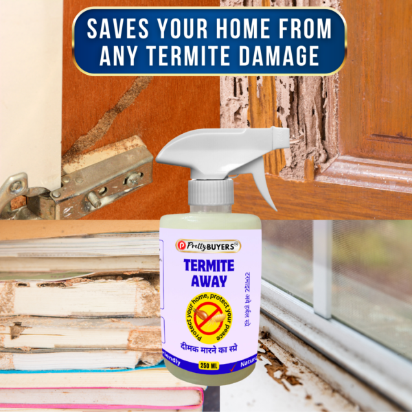 Termite Away Spray for termite Control and Dimak marne ki dawa