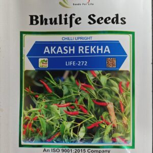 Bhulife Chilly Seeds Akash Rekha (Life-272) 10g