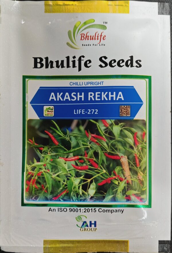 Bhulife Chilly Seeds Akash Rekha (Life-272) 10g