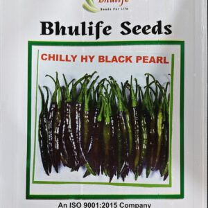 Bhulife Chilly Seeds Hy Black Pearl 10g