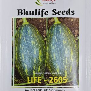 Pumpkin Seeds Hybrid Life-2605 by Bhulife Seeds