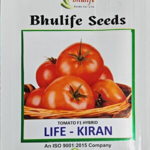 Tomato Seeds Life Kiran F1 Hybrid by Bhulife Seeds 10g