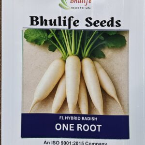 Radish Seeds One Root F1 Hybrid by Bhulife Seeds 10g