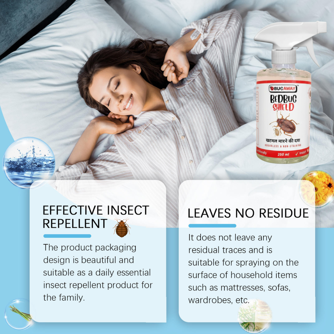 Bug AWAY Bedbug Shield – The Strongest Bed Bug Killer in India - Image 3