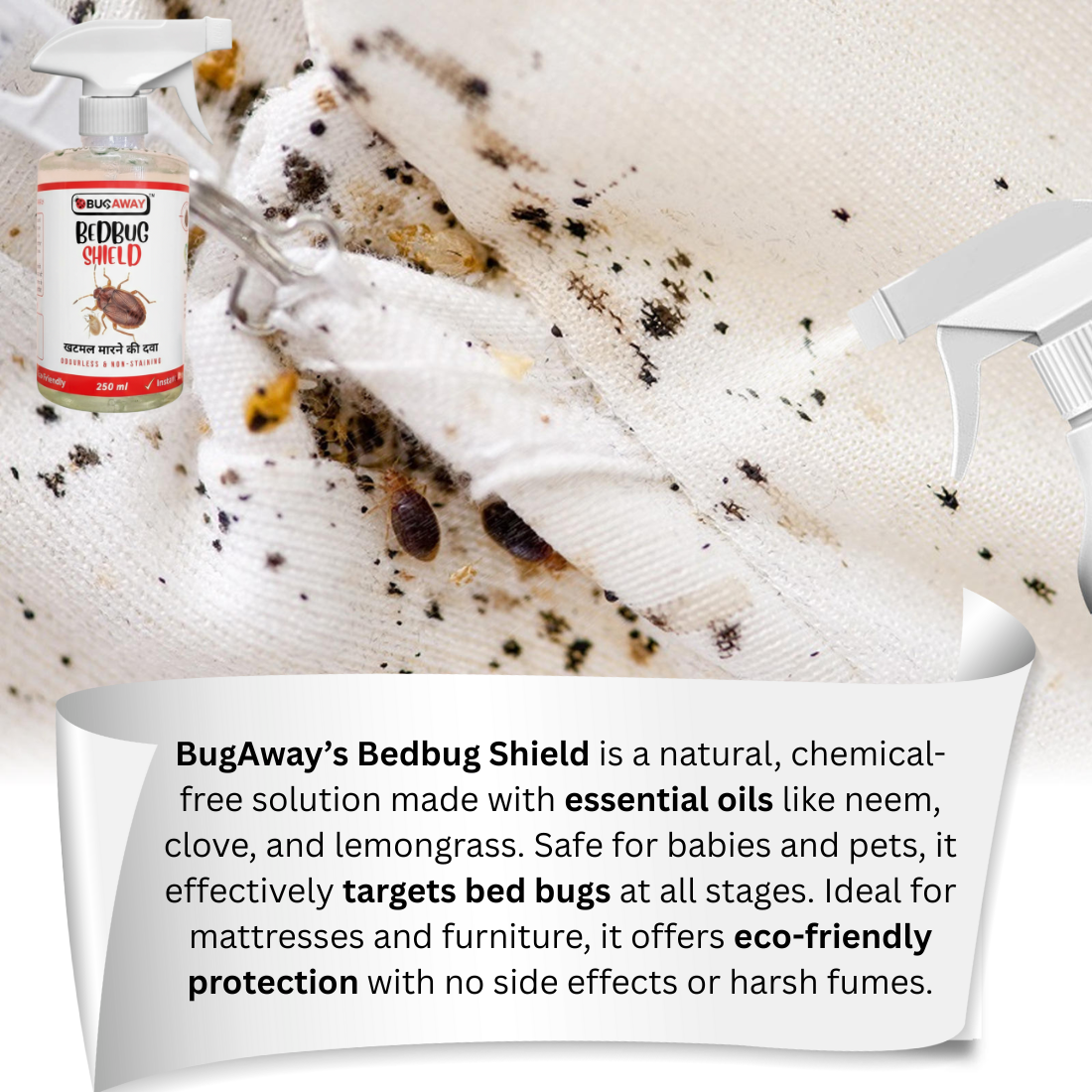 Bug AWAY Bedbug Shield – The Strongest Bed Bug Killer in India - Image 5